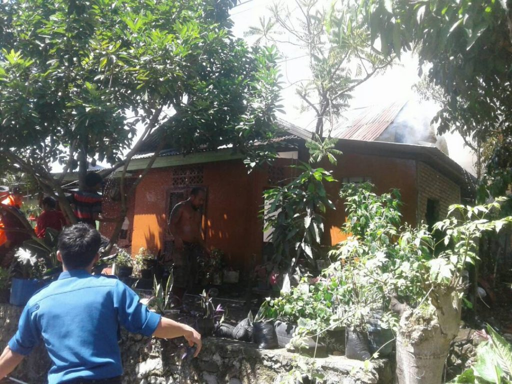 Tiga RumahHangus Dilalap Si Jago Merah