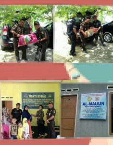 Sambut Hari Bhakti Adhyaka Dan HUT Ikatan Adhyaksa Darmakarini, Kejari Matra Gelar Baksos Ke Panti Al Ma’un