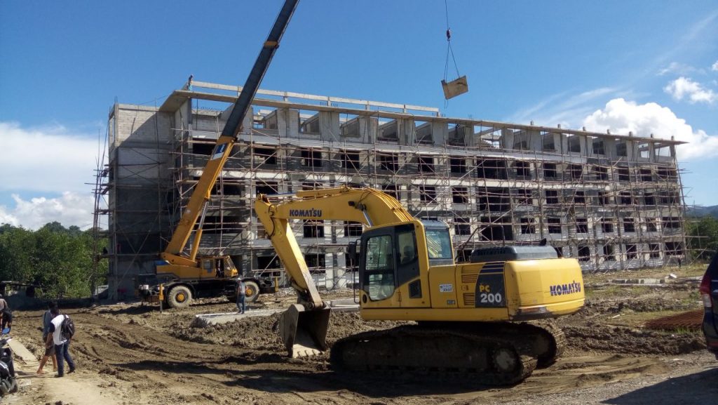 Parah…..!!!! Telan Anggaran 18 M, KPA Mega Proyek Pembangunan Asrama Susun Hingga Kini Belum Jelas