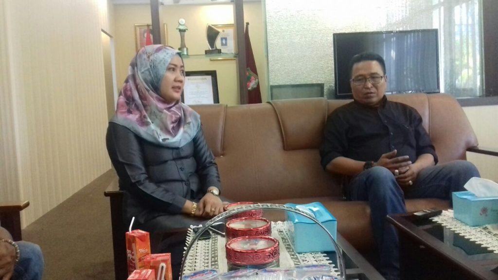 Begini Pesan Ketua DPRD Mamuju Kepada Awak Media Saat Menerima Kunjungan DPW IWO Sulbar