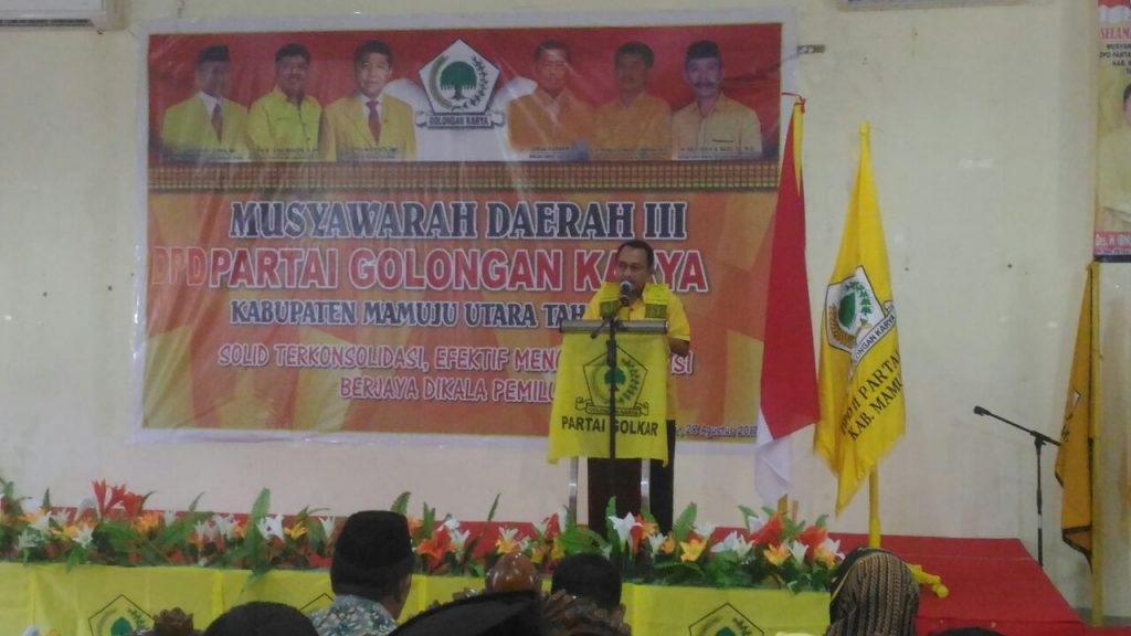 Yaumil Ambo Djiwa Kembali Nohkodai DPD II Partai Golkar Matra