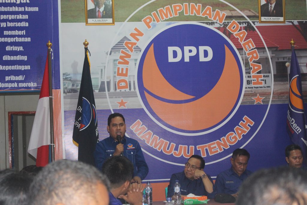 Road Show Di Mateng, Abdul Rahim Tegaskan, NasDem Bukan Partai Tumpangan Sementara Waktu