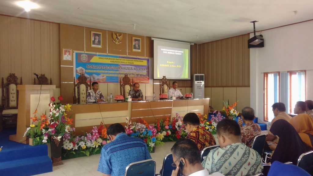 Buka Kegiatan Sosialisasi Rumah Nelayan, Askary : “Data Penentu Berhasil Tidaknya Proses Perencanaan Kegiatan Yang Akan Dilaksanakan”