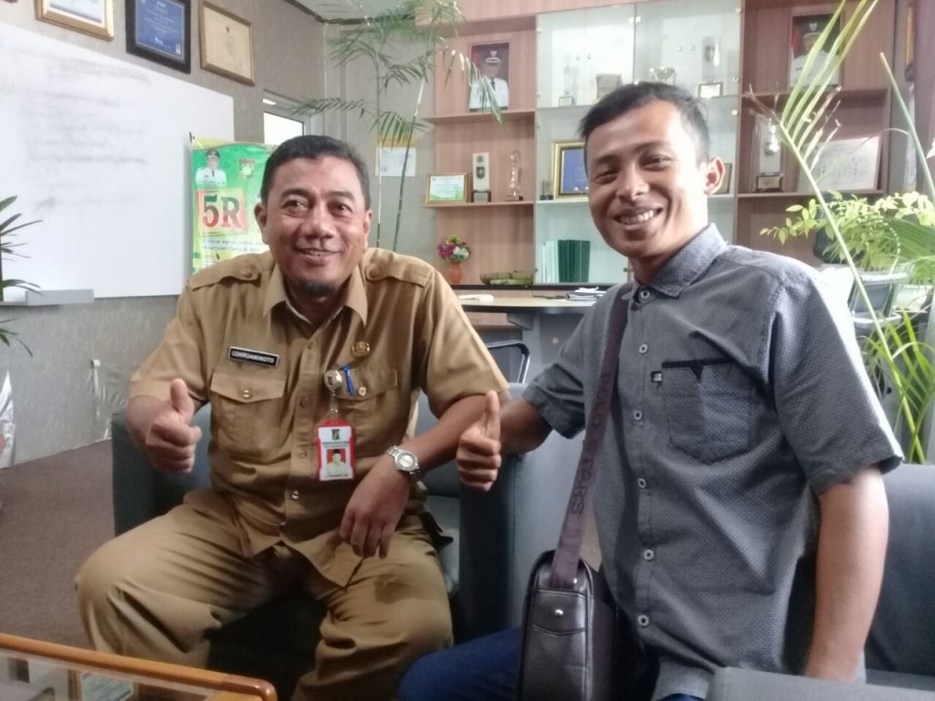 Sinergiskan Program Dan Pererat Silahturahmi, Ketua JOIN Kampar Kunjungi Kadis Lingkungan Hidup Kampar