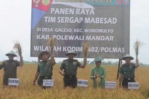 Tim Sergab MABESAD Panen Raya Di Polmab