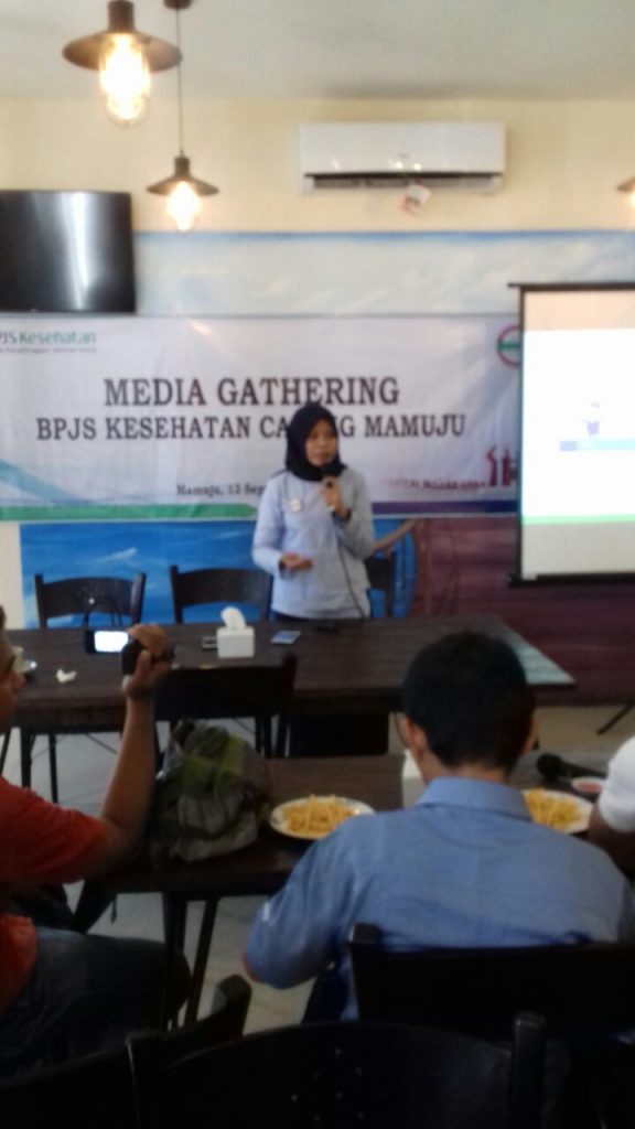 Ingat…!!! Begini Janji Kepala BPJS Cabang Mamuju Saat Sosialisasi Media Gathering