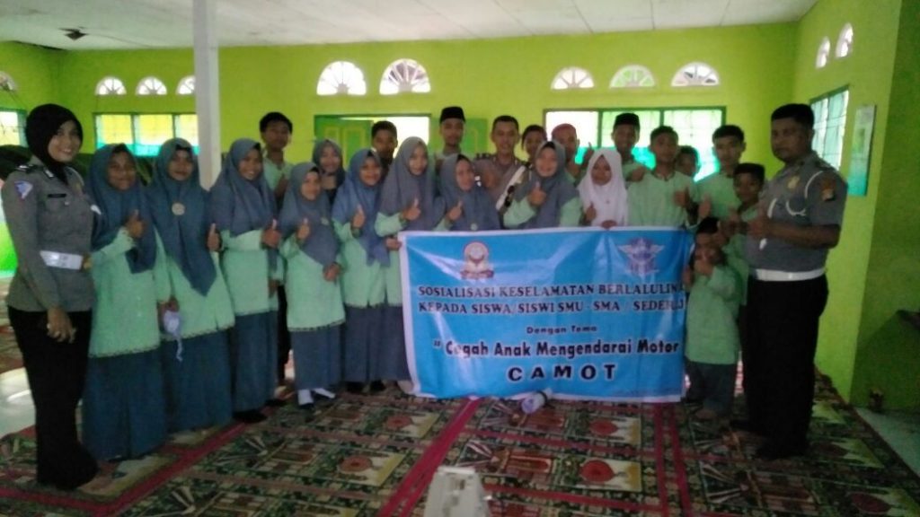 Sosialisasi Keselamatan Berlalulintas “CAMOT” Goes To School