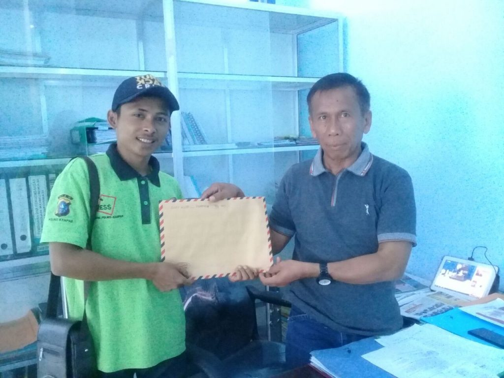 Partisipasi Publikasi Porprov Riau, Ketua JOIN Kampar Resmi Serahkan Nama-Nama Pengurus