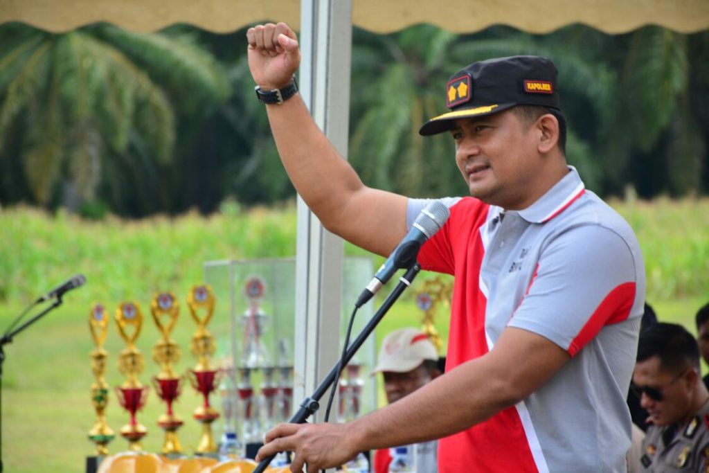 Kapolres Mamuju : “Jika Ingin Menjadi Atlit Berprestasi Harus Menjungjung Tinggi Sportifitas Dalam Bertanding”