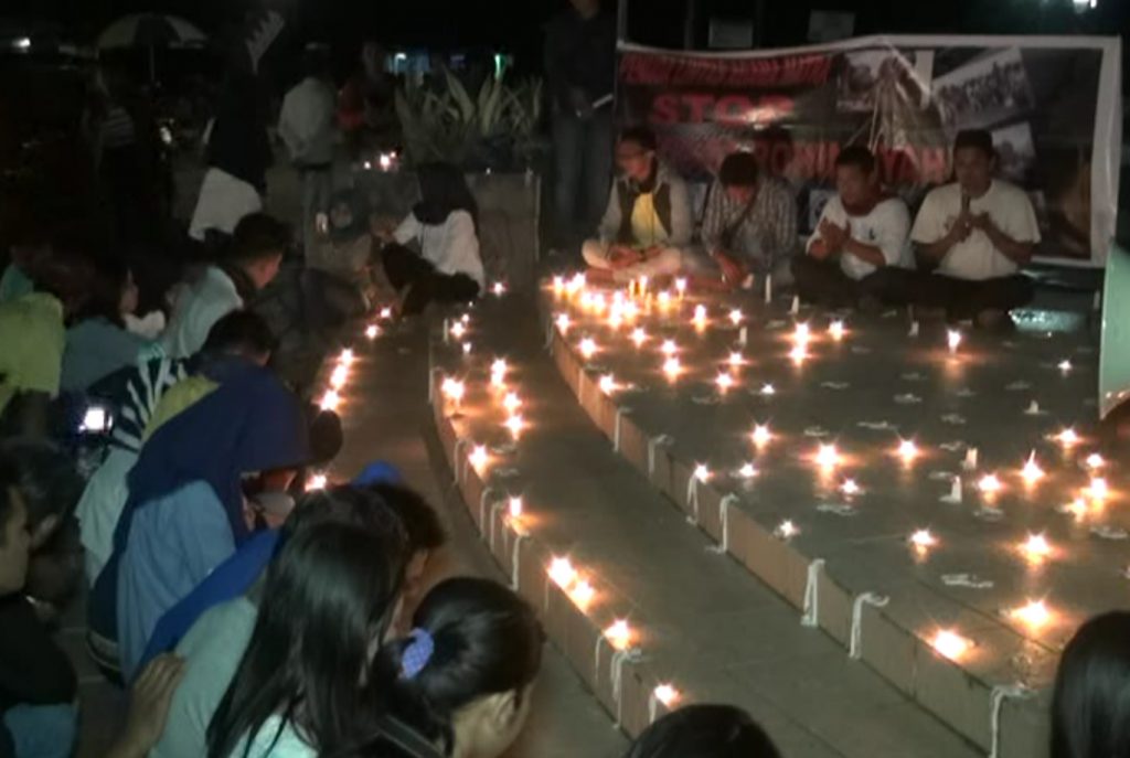 Ratusan Pemuda Gusdirian Gelar Doa Bersama Untuk Warga Rohingya