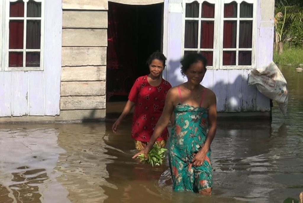 Ratusan Rumah Warga Desa Karya Bersama Terendam Banjir Juga Luput Perhatian Pemerintah