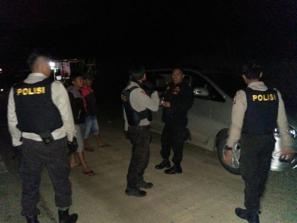 Antisipasi Tindakan Kriminal, Sabhara Polres Mamasa Tingkatkan Patroli Dimalam Hari