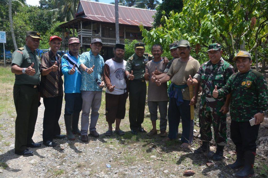 Tinjau Lahan Cetak Sawah, Ini Arahan Brigjen TNI Wahyu Agung