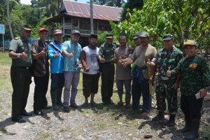 Tinjau Lahan Cetak Sawah, Ini Arahan Brigjen TNI Wahyu Agung