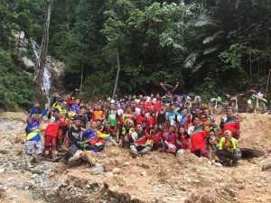 Ngetrail Bareng Kapolres Mamuju, Kapolsek Dan Komunitas X-Matc Mamuju Tengah