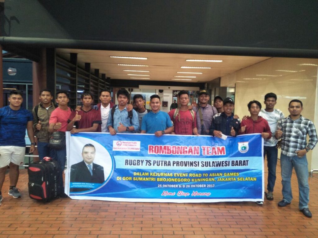 Akan Tampil Dalam Kejurnas Event Road To Asean, Team Rugby Sulbar Optimis Rai Juara