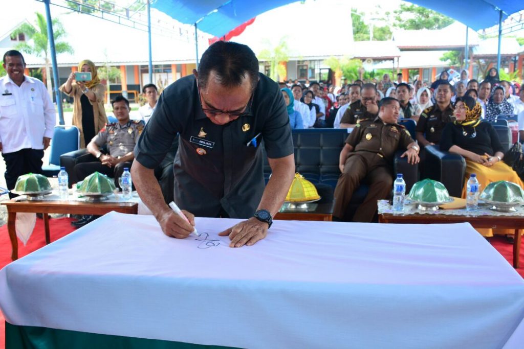 Mateng, Kabupaten Pertama Yang Melouncing Model Sekolah Anti Narkoba