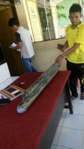 Heboh…!! Warga Balombong Temukan Benda Menyerupai Rudal