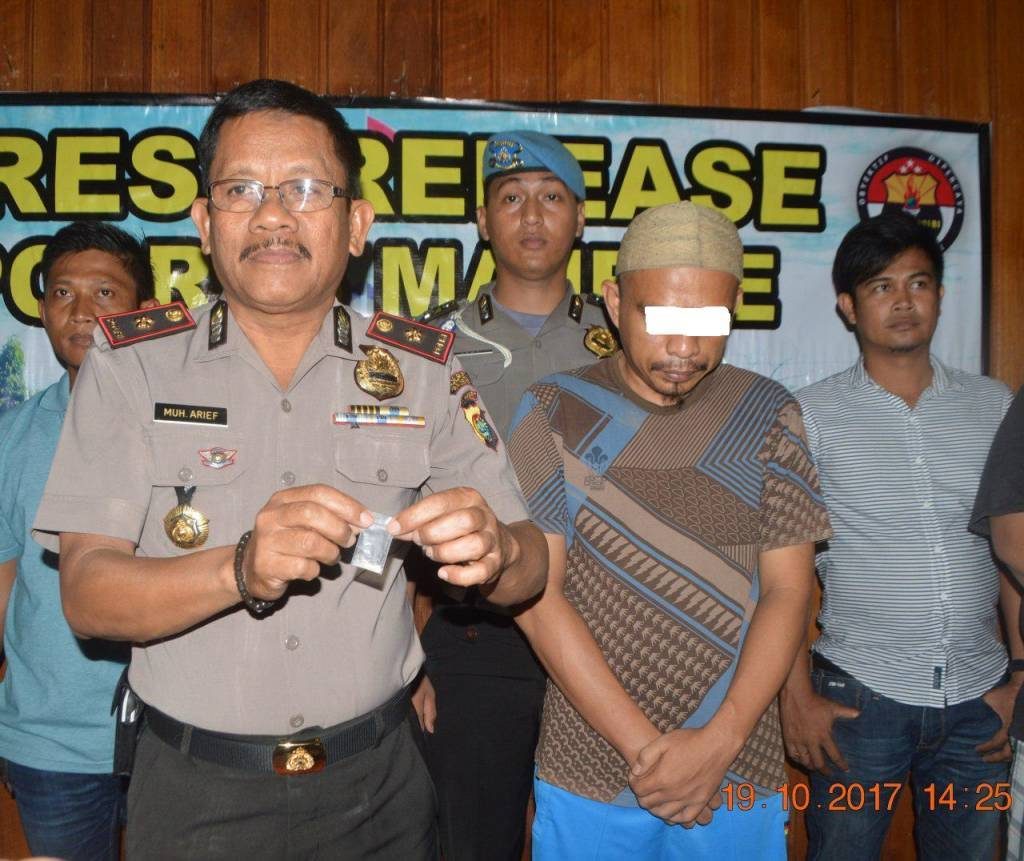 Polres Majene Berhasil Ungkap Dan Tangkap Pelaku Penyalahgunaan Narkoba