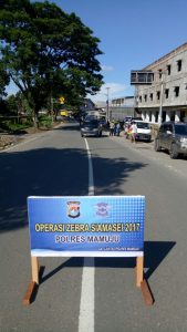 Hari Ketiga Operasi Zebra, Satlantas Polres Metro Mamuju Jaring Puluhan Pelanggaran Ranmor