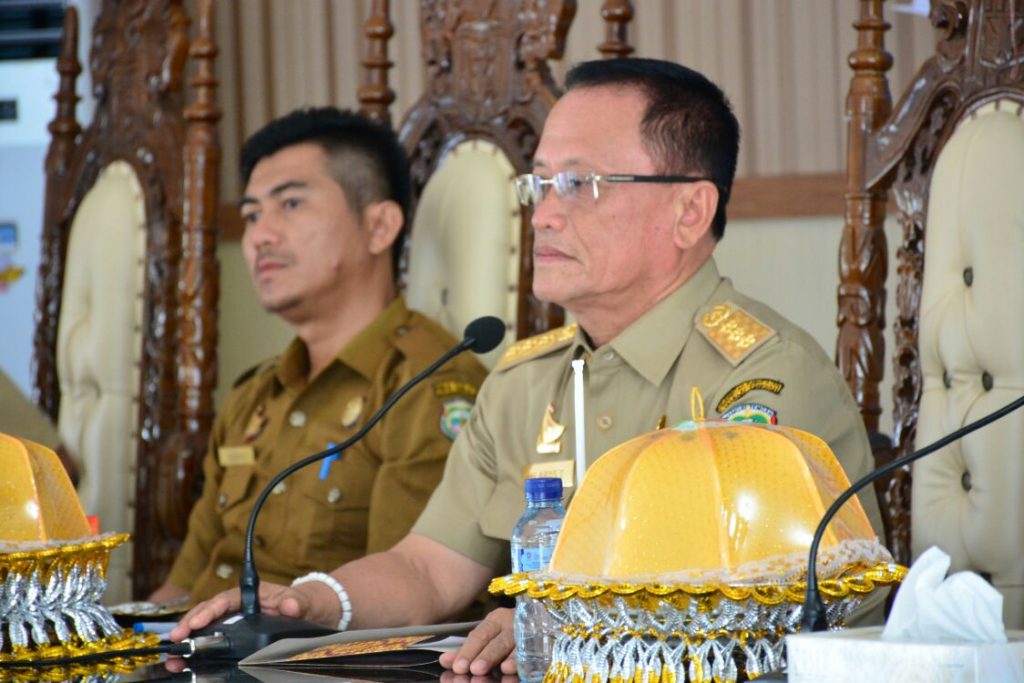 Begini Pesan Bupati Mateng Kepada Bakal Cakades