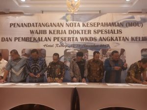 Wabup Mateng Hadiri Penandatanganan MoU WKDS Dan Pembekalan Peserta WKDS Angkatan Ke 5