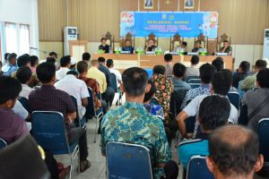 Ini Pesan Bupati Mateng Kepada Cakades Saat Deklarasi Damai Pilkades Serentak