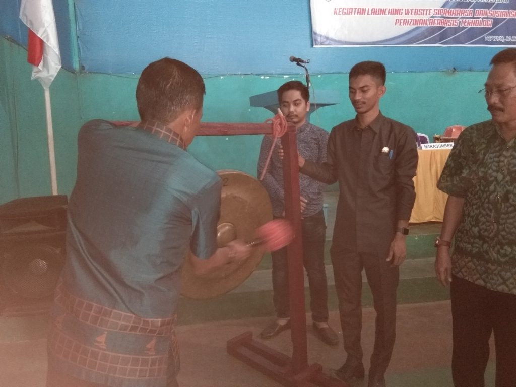 DPMPTSP Koperasi UKM Melouncing Website Sipamarasa