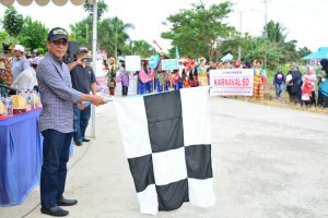 Lepas Karnaval Budaya, Begini Pesan Wabup Mateng