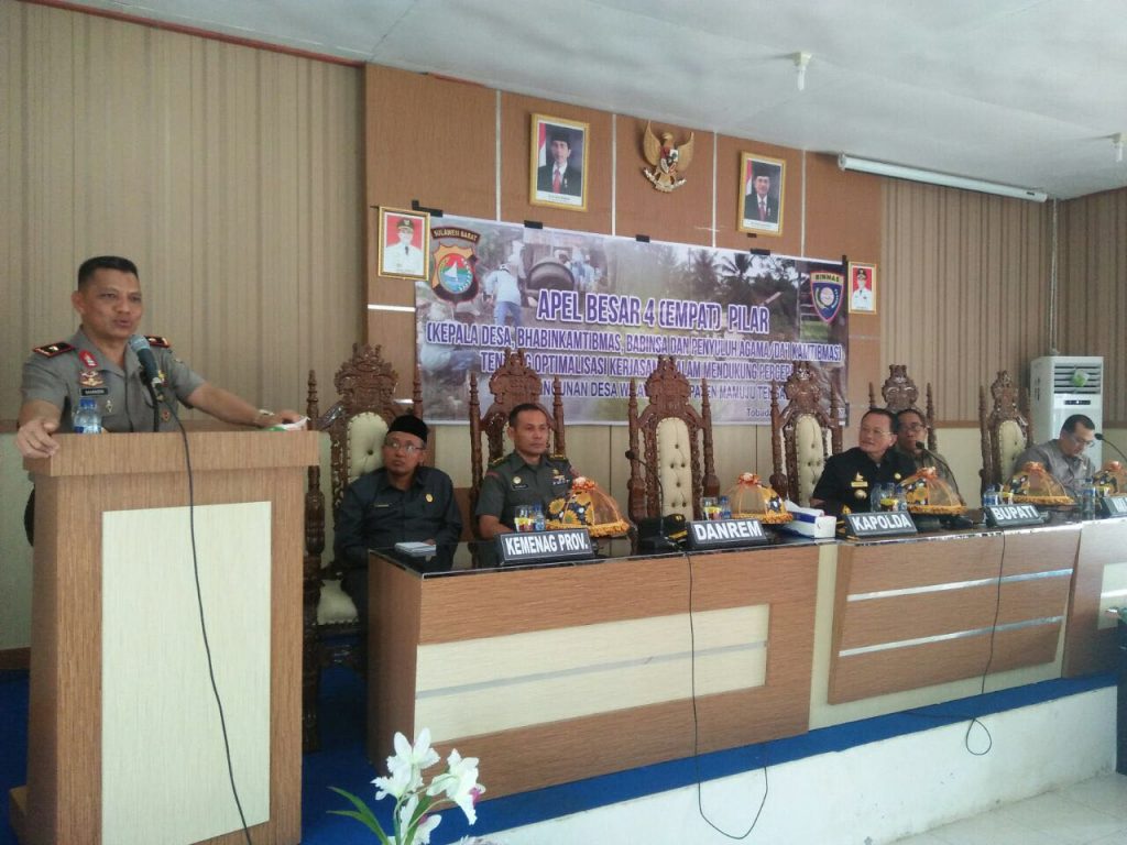 Pimpin Apel Besar 4 Pilar Di Kabupaten Mateng, Ini Kata Kapolda Sulbar