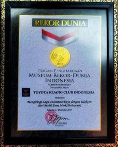 Kado Istimewa Dipenghujung Tahun 2017, TKCI Mamuju Raih Rekor Muri