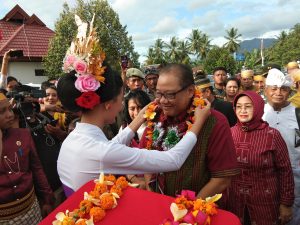 Begini Kemeriahan Penyambutan Anak Agung Gede Ngurah Puspayoga