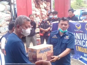 DPP Partai NasDem Salurkan Bantuan Untuk Korban Bencana Gempa Sulbar