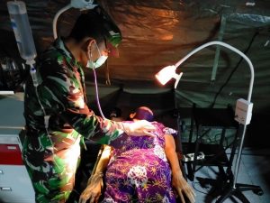 Ini Kata Pasien Yang Ditangani Di RS Lapangan Milik TNI-AD