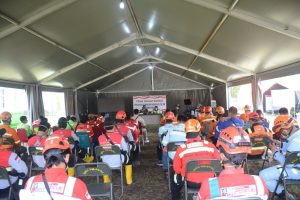 Danrem 142/Tatag Lepas Tim ESDM Siaga Bencana