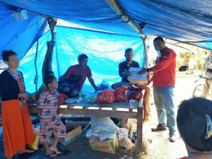 Relawan Kemanusian JPKP Terus Bergerak Salurkan Bantuan Untuk Korban Gempa