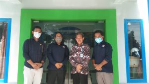 Kerjasama Mitigasi Bencana, KPID Sulbar Sambangi BMKG Majene