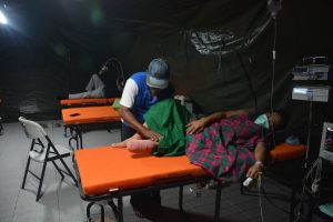 Sembilan Tahun Menderita Patah Tulang, Kaki Kiri Supriadi Akhirnya Diamputasi di RS Lapangan Milik TNI-AD