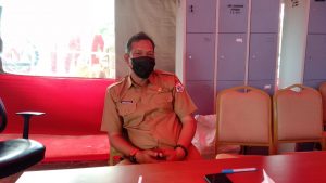 Berkantor Di Tenda Darurat, Anshar : “Ini Bukan Jadi Penghalang Untuk Bekerja Memberikan Pelayanan”