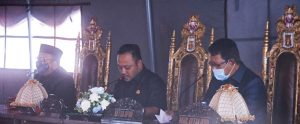 Bacakan Usulan Penetapan Bupati dan Wakil Bupati Mamuju Terpilih, Ketua DPRD Mamuju Sampaikan Ini