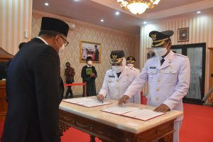 Lantik 3 Bupati Dan Wakil Bupati, Ali Baal Masdar : Tidak Ada Lagi Istilah Pendukung dan Bukan Pendukung