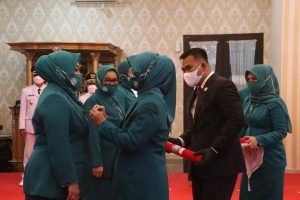 Lantik Tiga Ketua TP PKK Kabupaten, Andi Ruskati : “Mari Kita Menguatkan 10 Program Pokok PKK”