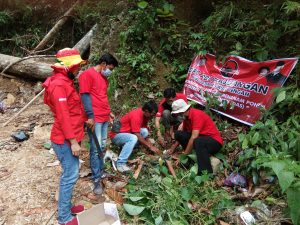 DPC PDI Perjuanga Kanupaten Mamuju Tengah Gelar Penanaman Pohon