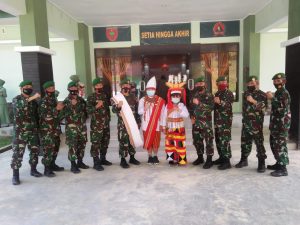 Kunker Ke Kodim 1428 Mamasa, Kasrem 142 Tatag Sampaikan Rasa Bangganya Kepada Personik Kodim Mamasa