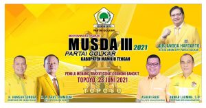 Pekan Depan, Golkar Mateng Bakal Selenggarakan Musda Ke III