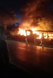 Satu Rumah Di Tabolang Hangus Dilahap Si Jago Merah