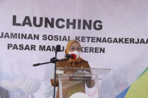 Luncurkan program Kawasan Jaminan Sosial Ketenagakerjaan Mamuju Keren Ini Harapan Bupati