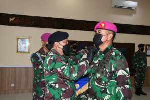 Danlantamal VI Pimpin Upacara Penyerahan Jabatan Wadan Lantamal VI