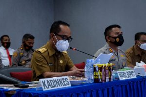 Rakor Penanganan Covid-19 Dengan Kapolda, Amin Jasa Sampaikan Ini