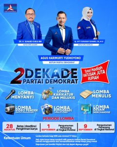 Berbagai Lomba Meriahkan Dua Dekade Partai Demokrat